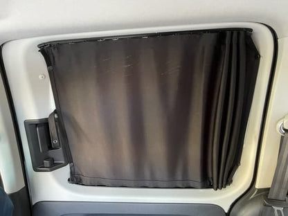 VW Caddy Premium 2 x Side Sliding Door 1 x Barndoor Window Curtains Van-X