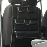 Airson Ford Transit Custom Seat Dùbailte Leatherette Back Seat Eagraiche
