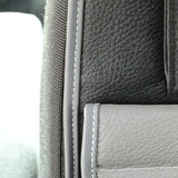 Airson Ford Transit Custom Seat Dùbailte Leatherette Back Seat Eagraiche