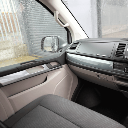 VW Transporter T6 Lower Dash Styling Trims Gun Metal Grey Painted and Ready to Fit