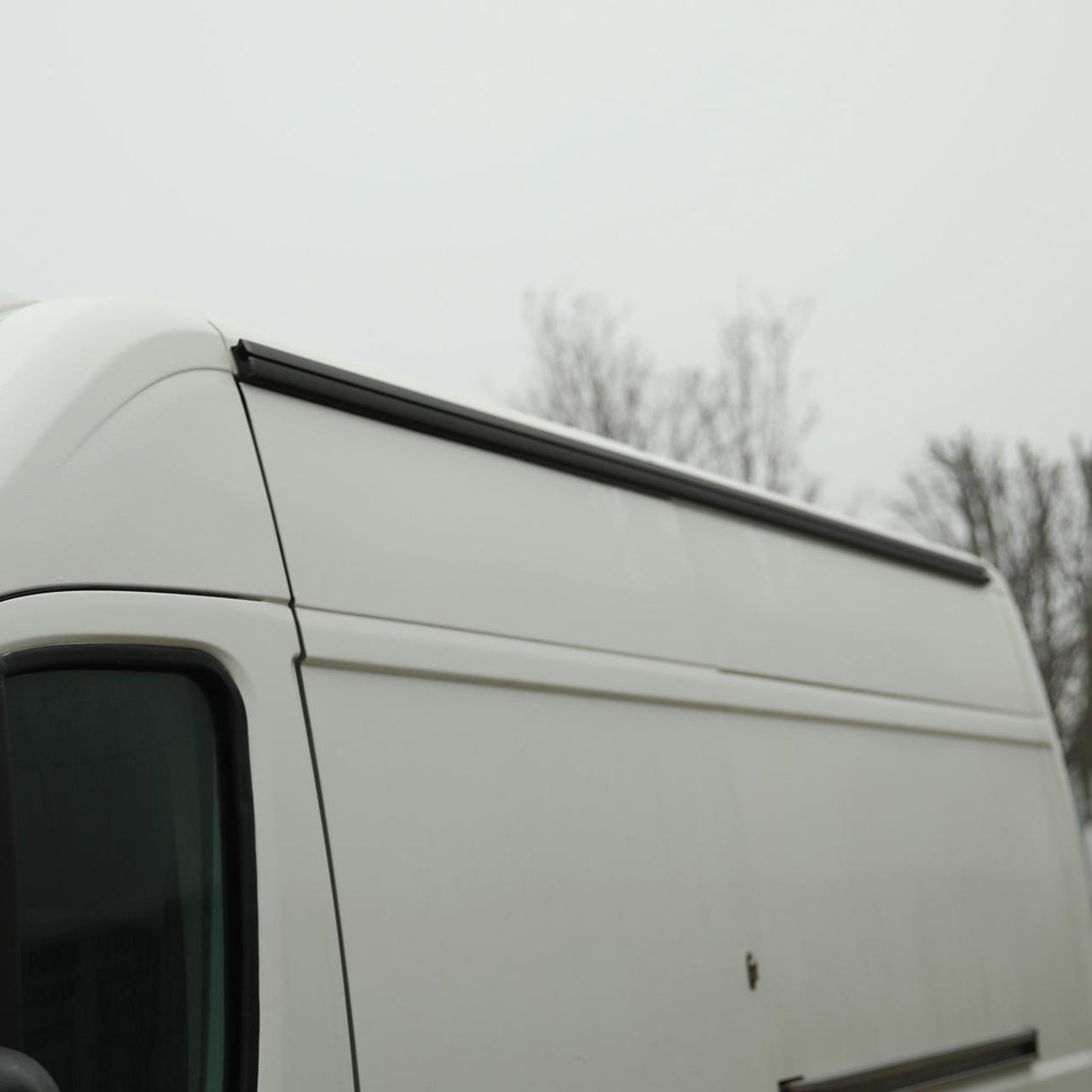 Peugeot Boxer Black Campervan Awning Rails - Ideal for Campervan Drive-Away Awnings & Reimo Compatibility