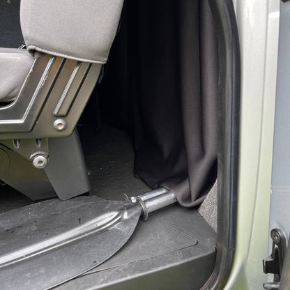VW T6, T6.1 Neach-còmhdhail Cùl Seat Cab Divider Curtain