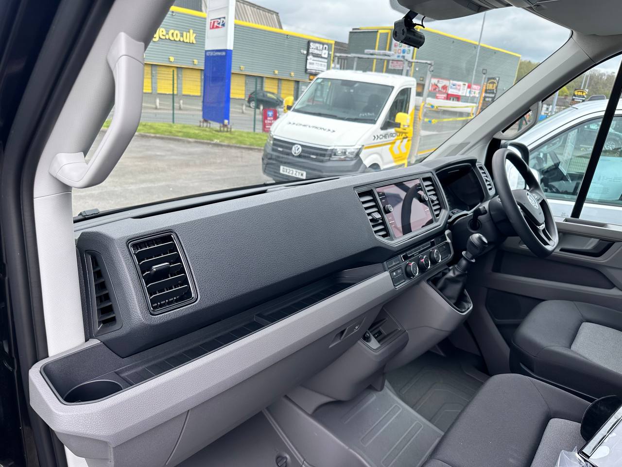 Lower Dashboard Rubber Inserts For Volkswagen Crafter / MAN TGE Van Campervan