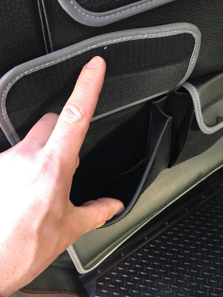 Double Back Seat Organiser for VW T5 / T5.1 / T6 Transporter-20865