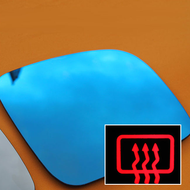 LED Wing Mirror Lens for VW T5 Heated Anti-Glare -0