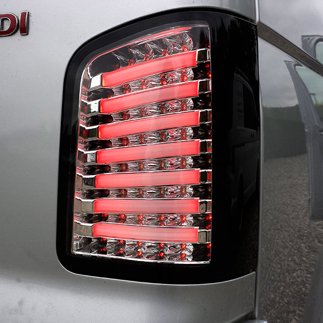 LED Rear Lights for VW T5 Transporter BARN DOOR MK1-20131