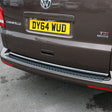 Black Tailgate Rear Bumper Protector for VW T5 Transporter-0