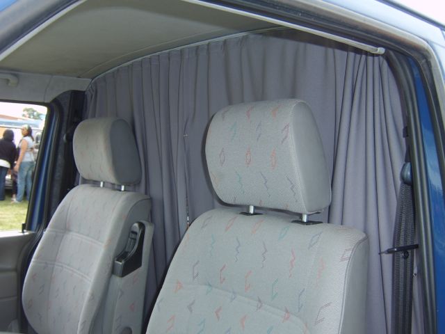 Cab Divider Curtain Kit for Mercedes Sprinter-7857