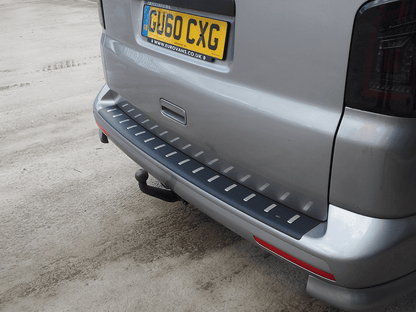 Rear Bumper Protector For VW T6 Barndoor ONLY Carbon Fibre Film