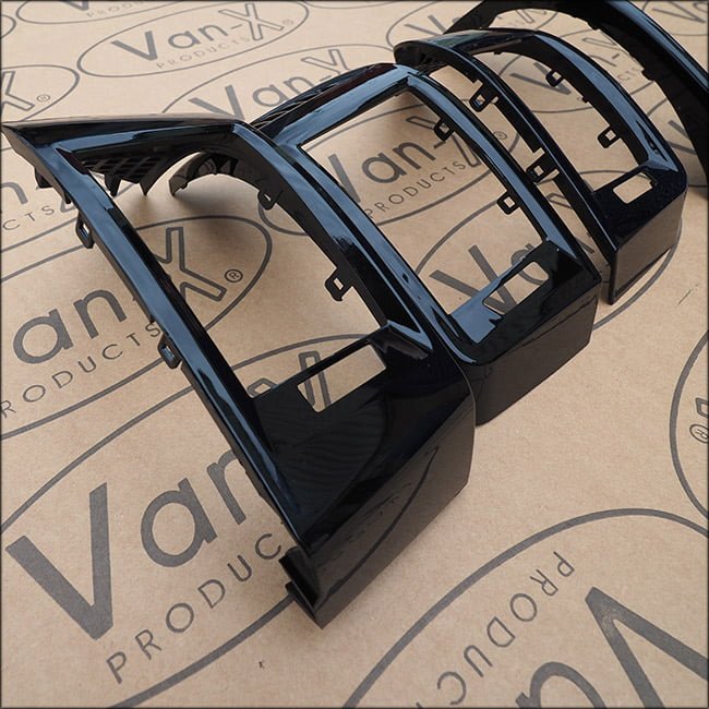 Dashboard Air Vent (BLACK) for Fiat Ducato, Peugeot Boxer & Citroen Relay-7107