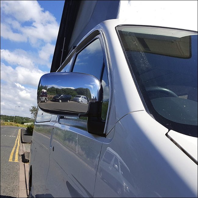 ABS Chrome Mirror Covers for Mazda Bongo (The ideal present!)-20353