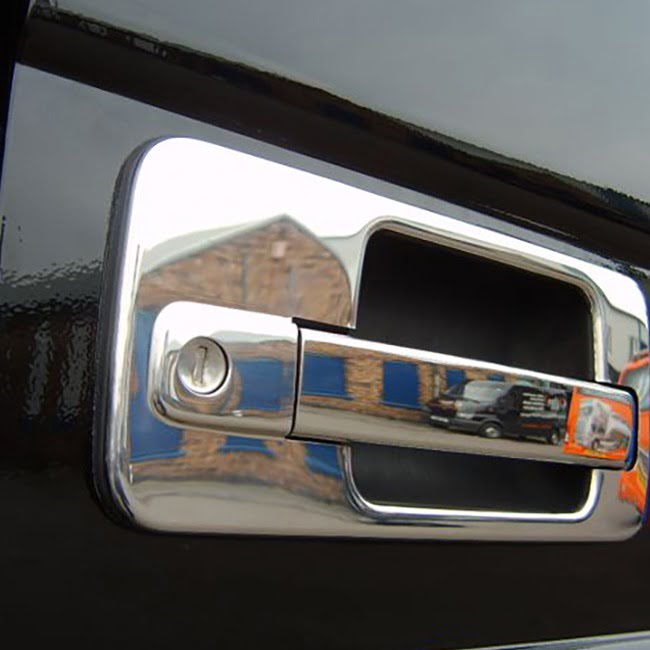 Stainless Steel Door Handle Covers for Mercedes Actros-19567