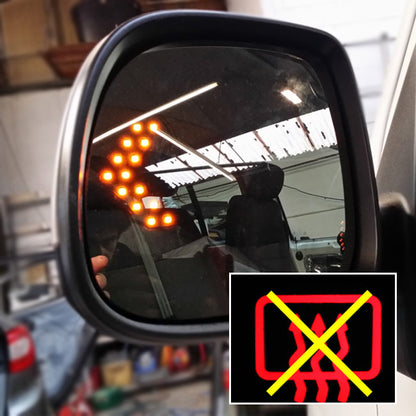 LED Wing Mirror Lens for VW T5 Non-Heated-0