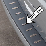 VW T6.1 Transporter Multivan Rear Bumper Protector (Tailgate Only) Film Fiber Carbon