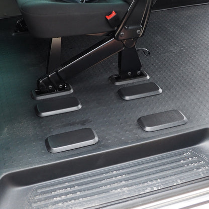 KOMBI SEAT BASE CAP FOR VW T5, T5.1 & T6 TRANSPORTER (SET OF 4)-0