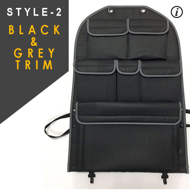 Mercedes Vito Campervan Single/Captains Seat Leatherette Back Seat Organiser Storage