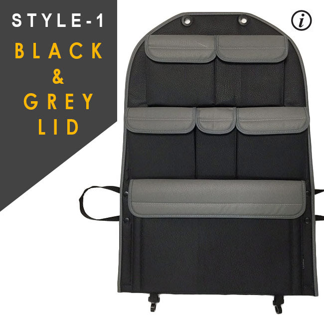 Mercedes Vito Campervan Single/Captains Seat Leatherette Back Seat Organiser Storage