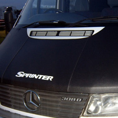 Bonnet Bra / Cover Sprinter Logo for Mercedes Sprinter (1995 - 2005)-19452