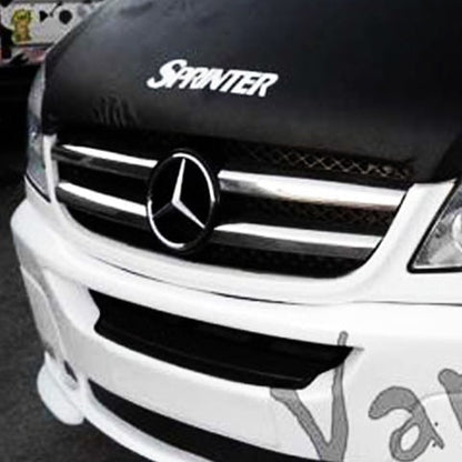 Front Grille (4 Pcs) for Mercedes Sprinter MK3 Stainless Steel -0