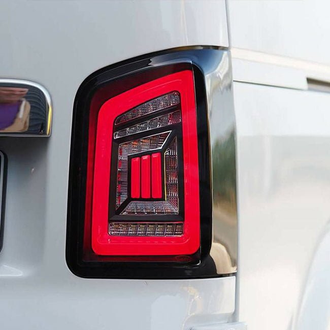 LED Rear Lights for VW T5 & T5.1 Transporter BARNDOOR NEW LIVE indicator rear lights (Audi style)-8847
