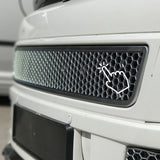HONEYCOMB BUMPER MESH FOR VW T5.1 (MATTE CHROME)-0