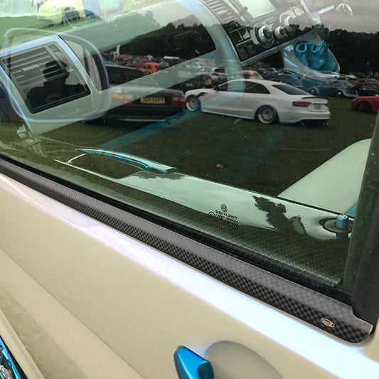 Window Sill Trims for VW T6 Transporter Range Carbon Fiber Film-0