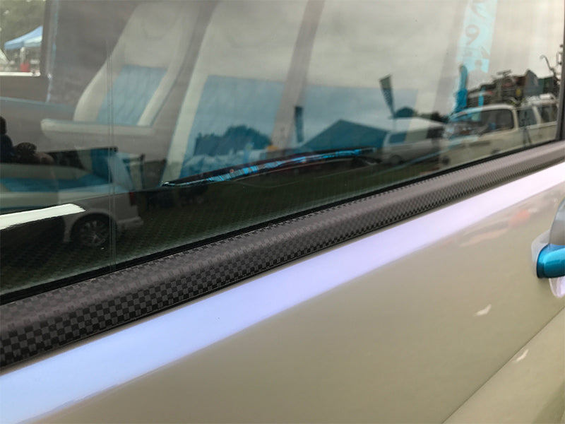 Window Sill Trims for VW T5 Transporter Range Carbon Fiber Film-20662