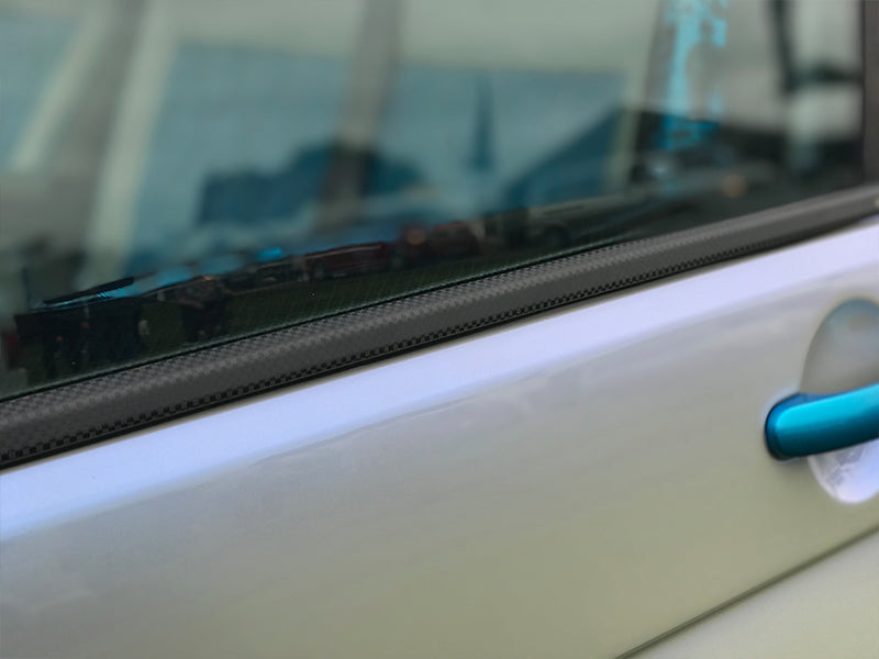 VW T5.1 Transporter Stainless Carbon Film Wing Mirror Trims – Van-X