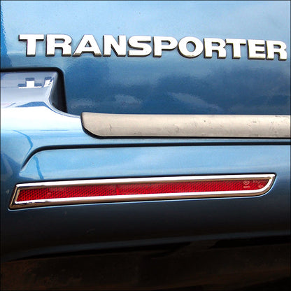Barndoor Rear Bumper Reflector Trims For VW T6 Transporter (Gift idea)-20367
