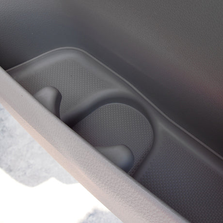 Rubber Door Pocket Inserts for VW T6 Transporter GREY-20639