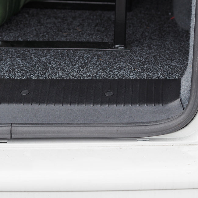 Rear Threshold For VW T5 & T5.1 Barndoor / Twin Door ABS plastic Full length-20571
