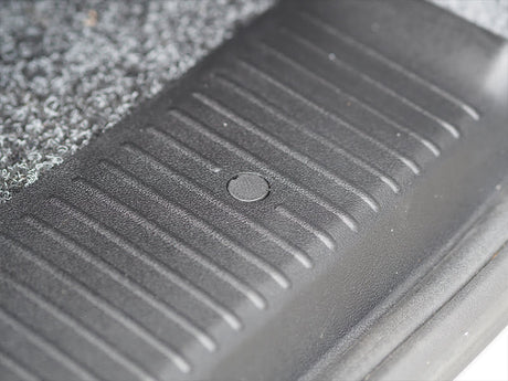 Rear Threshold For VW T6 Barndoor / Twin Door ABS Plastic Full length-20604