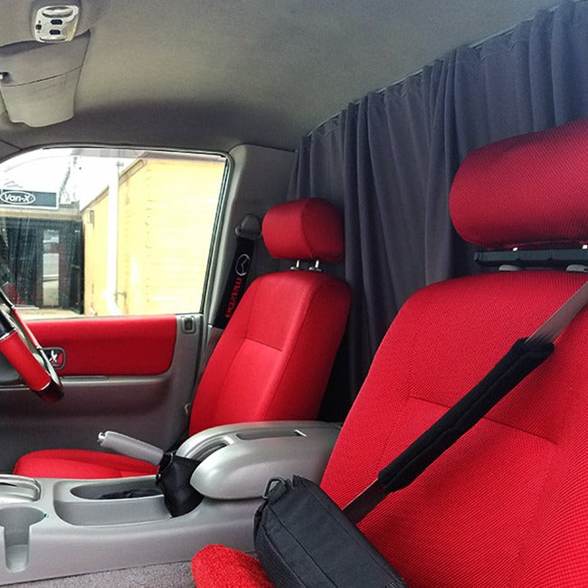Cab Divider Curtain Kit for Ford Freda-0