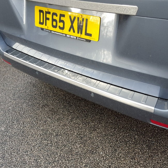 Mercedes Vito 2015+ Rear Bumper Protector Stainless Steel