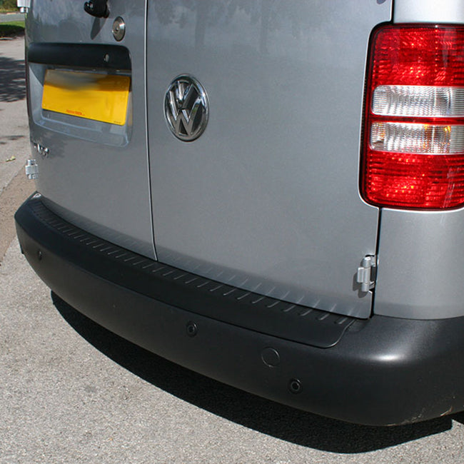Black Rear Bumper Protector for VW Caddy-19873
