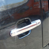 Door Handle Covers (4 Pcs) For VW Crafter Stainless Steel