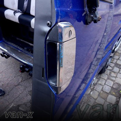 Barndoor Handle Cover for VW T4 Transporter Stainless Steel -0