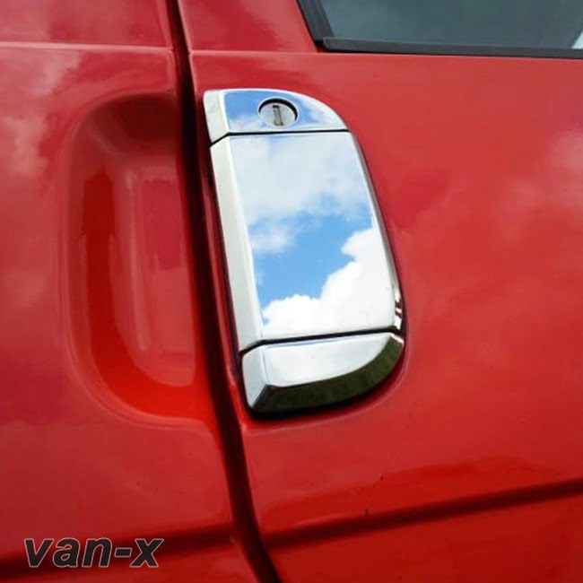 VW T4 Door Handle Covers (3 Pcs) Transporter Stainless Steel
