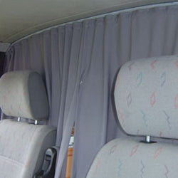 Cab Divider Curtain Kit for Mercedes Sprinter-20142