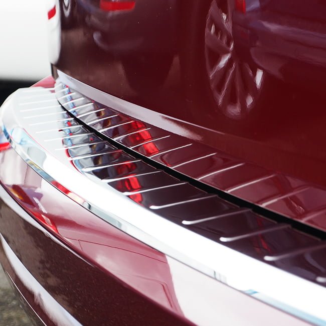 VW Caddy Rear Bumper Protector Stainless Steel