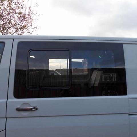 Side SLIDING Window Smoked Glass for VW T5 Transporter-2949