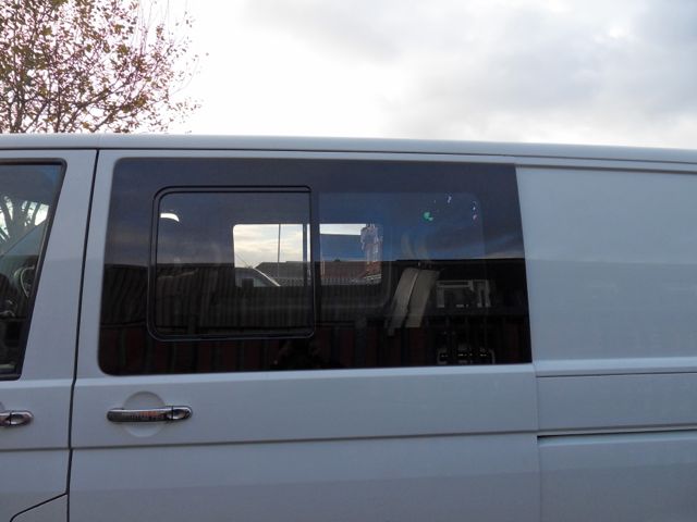 Side SLIDING Window Smoked Glass for VW T5 Transporter-2949