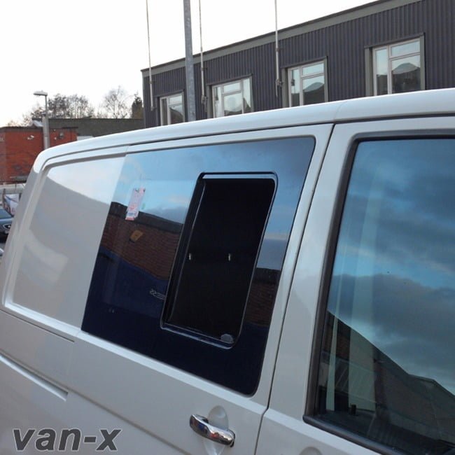 VW T5 Transporter Side Sliding Window Smoked Glass (B Grade)