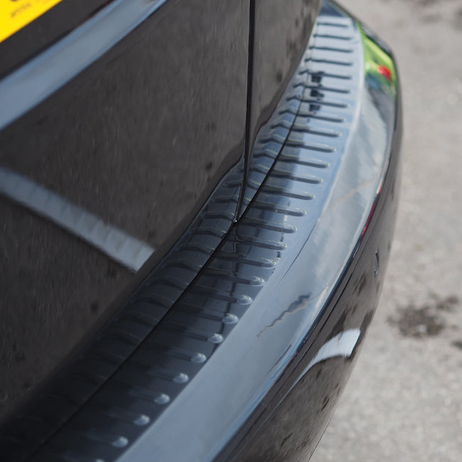 Black Rear Bumper Protector for VW Caddy-0