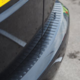 Black Rear Bumper Protector for VW Caddy-0