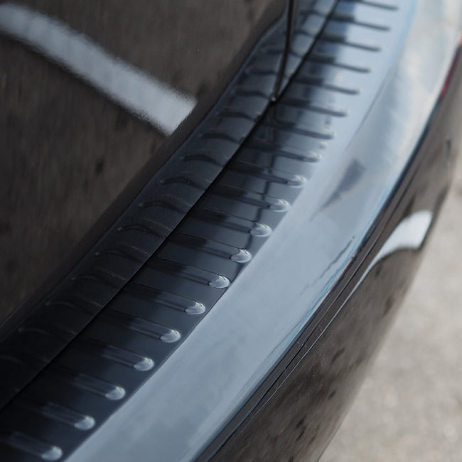 Black Rear Bumper Protector for VW Caddy-19877