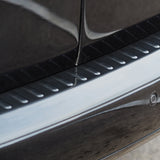 Black Rear Bumper Protector for VW Caddy-19880