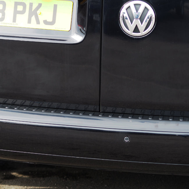 Black Rear Bumper Protector for VW Caddy-19875
