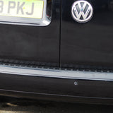 Black Rear Bumper Protector for VW Caddy-19875