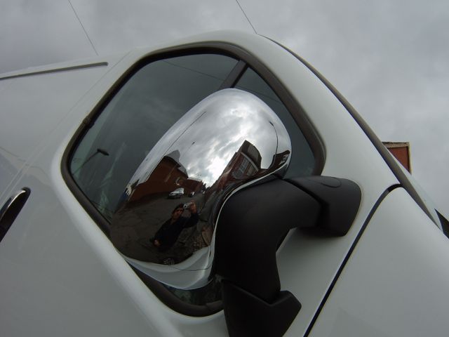 ABS Mirror Covers Chrome for Renault Trafic-1243